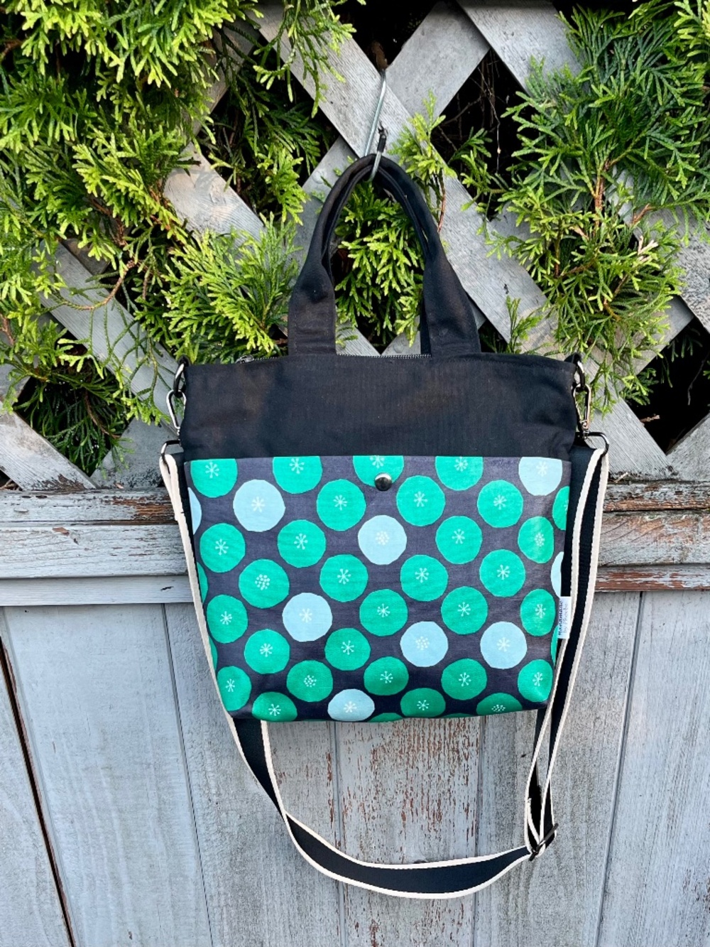 Japanese Anpan waxed canvas bag